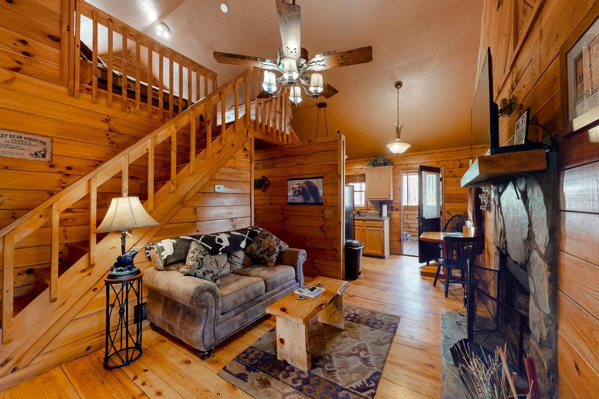 Lazy Bear Cabin Sautee Nacoochee Eksteriør bilde