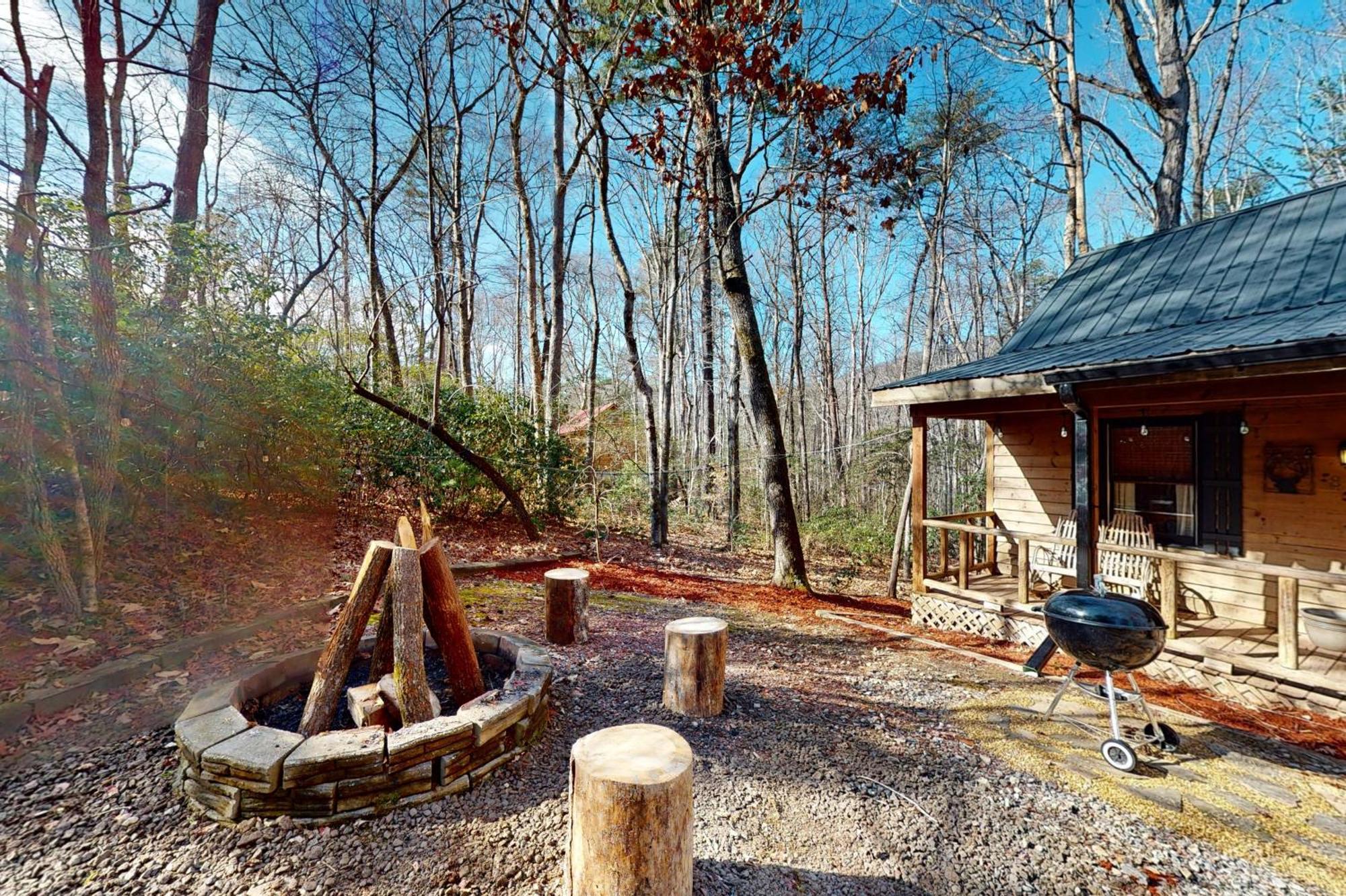Lazy Bear Cabin Sautee Nacoochee Eksteriør bilde